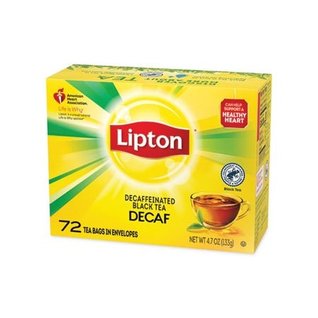 Unilever Decaffeinated, Box, Decaffeinated, 16 oz, 72 PK 290